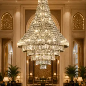 The Imperial Pyramid Grand Crystal Chandelier